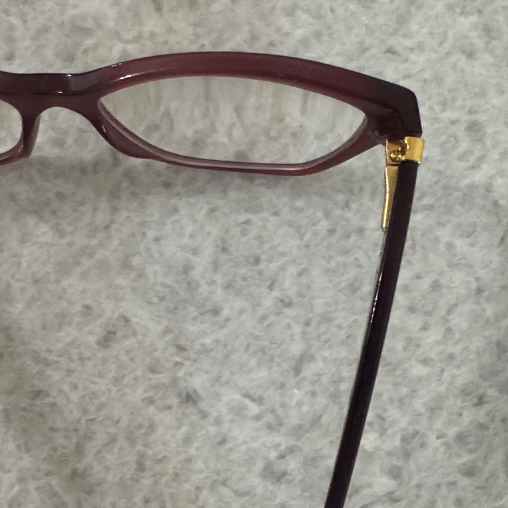 Coach Black Cherry Designer Glasses - Picture 14 of 16